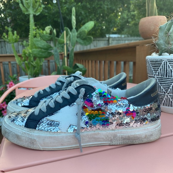 golden goose may sequin sneakers